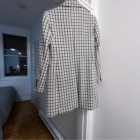 Club Monaco Check Coat - Picture 5 of 11